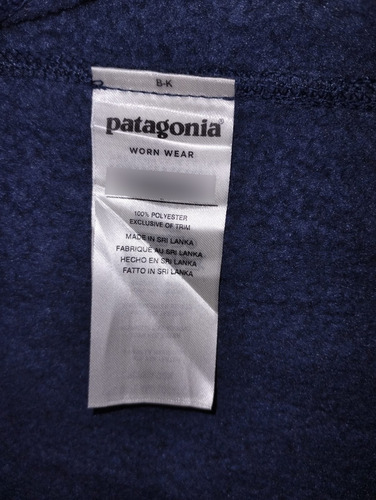 Chamarra Patagonia Hombre Talla M Color Azul (Usado)
