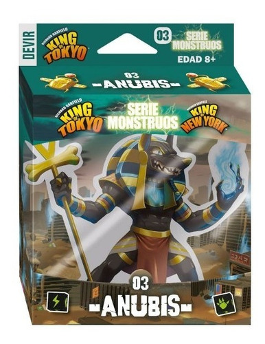 Juego King Of Tokyo Ny - Monstruo Anubis / Diverti