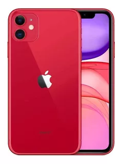 Apple iPhone 11 64 Gb Rojo Reacondicionado Tipo A Menos