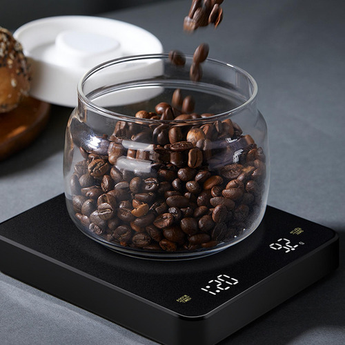 Báscula De Café Digital Con Temporizador Báscula