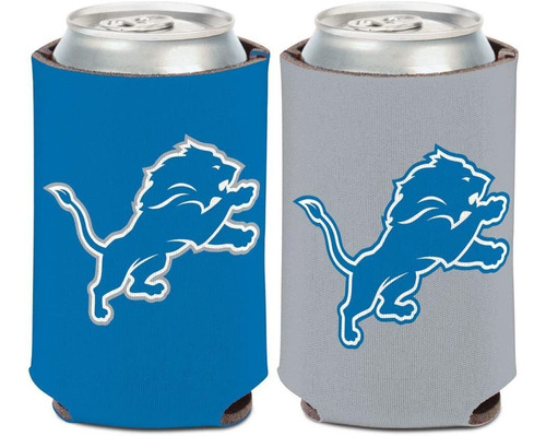 Logo Detroit Lions Puede Refrigerador 12 Oz