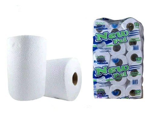 Papel Higienico 30uni. Blanco  + Bolson Rollo Cocina 