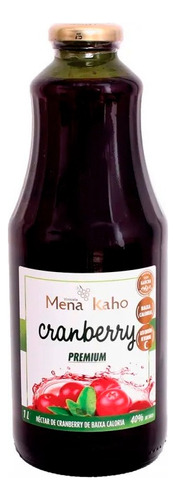 Suco Néctar De Cranberry Premium Mena Kaho 1l