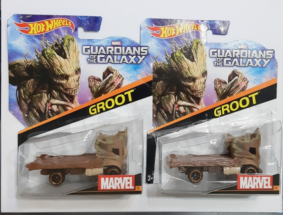 Guardians of the Galaxy Groot Hauler misil Hot Wheels carácter coches Marvel 
