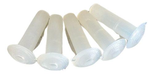 20 Pivotes Cortos, Para Pelotas No 18 / 20 /22 Y Saltarines Bco Trans