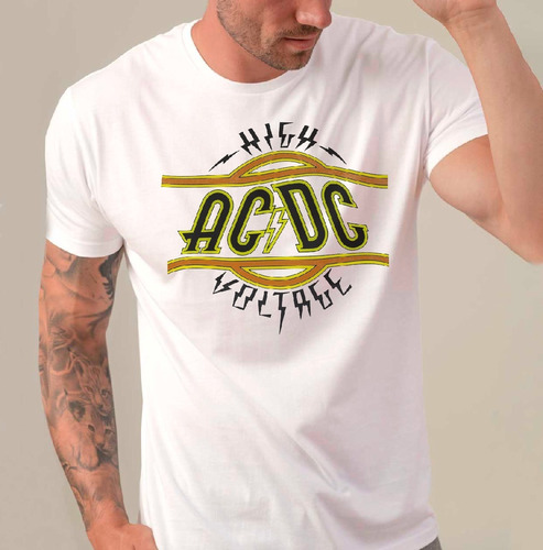 Polera Ac/dc High Voltage Usada En The Boys