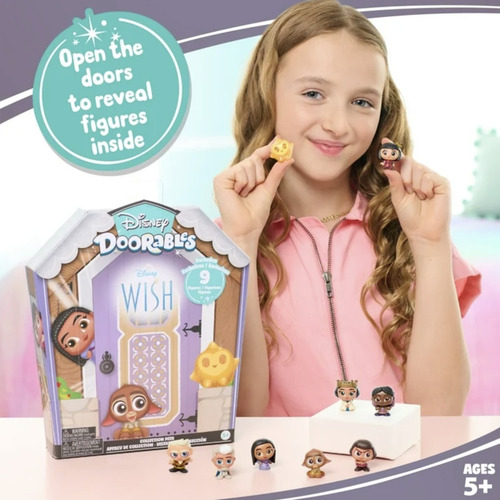 Disney Doorables Wish Set 9 Piezas