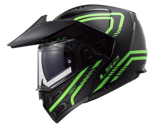 Casco Para Moto Firefly Verde