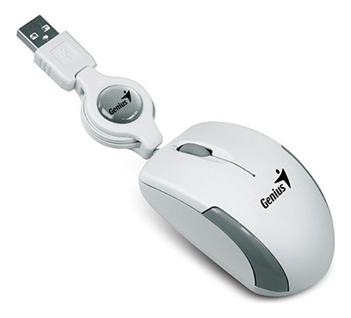 Mouse Genius Micro Traveler V2 Usb White (pn 31010125104)