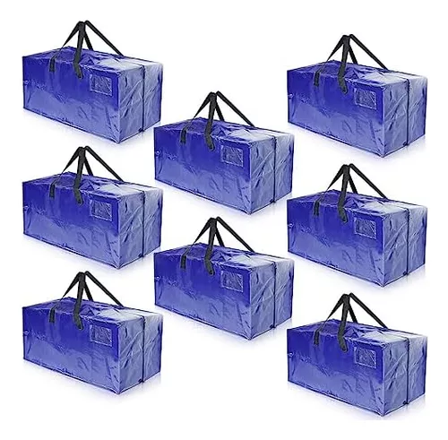 BAG-THAT! 5 bolsas de mudanza resistentes extra grandes asas más fuertes,  cajas de almacenamiento, cajas de almacenamiento, cajas de mudanza, caja de  embalaje : Hogar y Cocina 