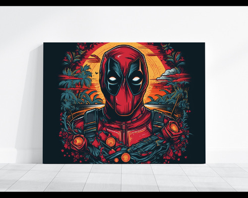 Poster Conceptual Dead Pool Alta Resolucion 50x40cm