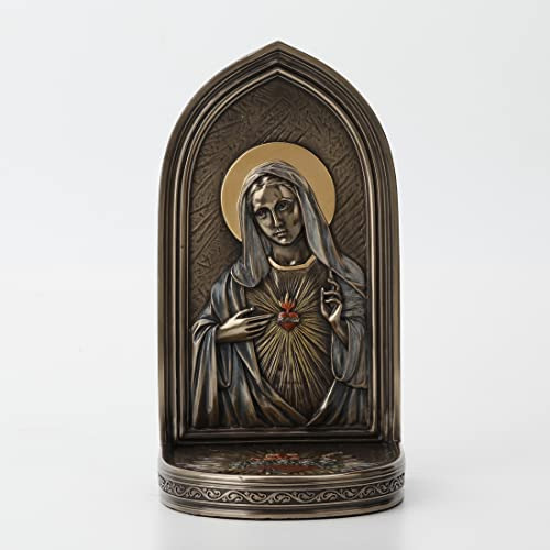 Escultura De   Del Inmaculado Corazón De María De 8 1...