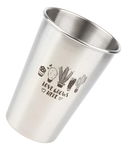 Vaso De Acero De 350 Ml / 500 Ml Vasos De Pinta Bebida 500ml