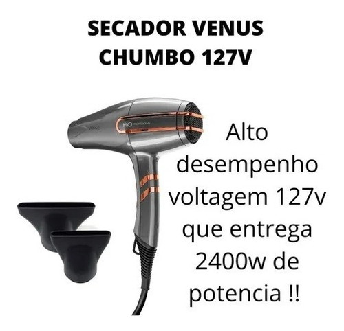 Imagem 2 de 9 de Kit Mq Profissional Prancha Pro 480 Bivolt + Secador Vênus