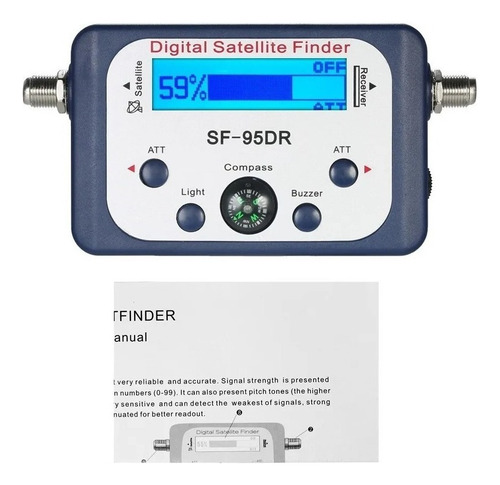 Medidor De Sinal De Satélite Digital Localizador De Satélite