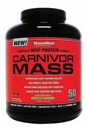 Musclemeds Carnivor Mass 5,7lbs - Unidad a $319990