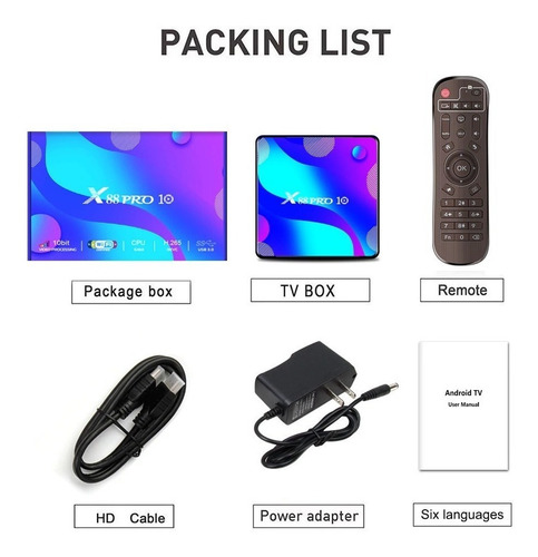 Super Tv Box A5x Max 4gb 32gb Smart Tv 4k Android 9 Bluetoot