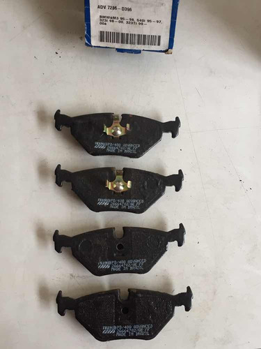 4 Balatas Trasera Bmw 520, 525i, 530, 540, 735, M3, Z3 M.