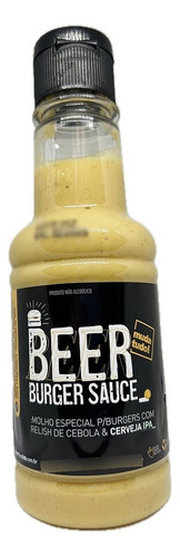 2 Molho Mostarda Maionese Cerveja Ipa Beer Burger Sauce 200g