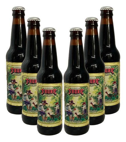 Six Pack Cerveza Artesanal Fauna Coffee Porter Penélope