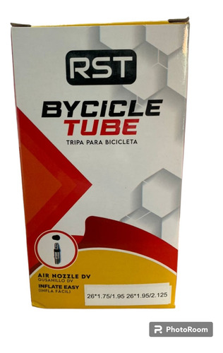 Tripa Rst R26 Para Bicicleta Valvula Dunlop