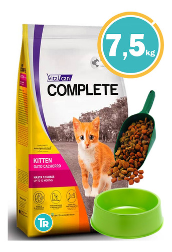 Ración Vitalcan Complete Gatitos Kitten + Obsequio