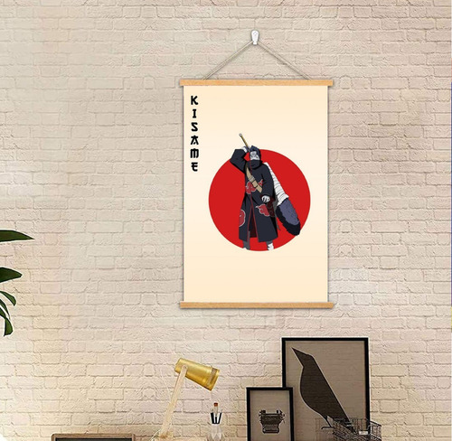 Poster Pergamino Naruto Shipudden Kisame Artistico 40x60cm
