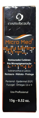 Micro Med Restaurador Pós Micropigmentação Cosmobeauty