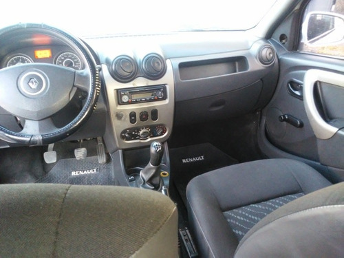 Renault Logan 2010 1.6 Pack Gnc Blanco