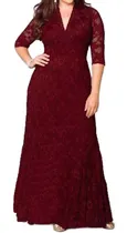 Comprar Vestido Plus Size Longo Renda 62 Madrinha Noiva Civil Festa