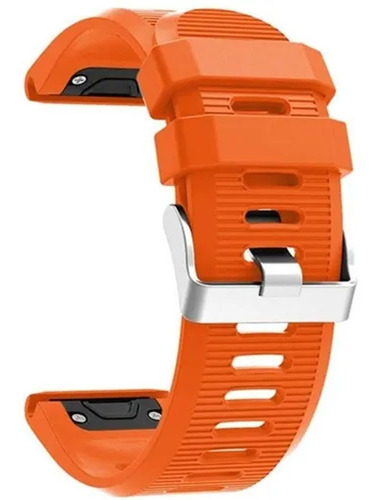 Malla De Silicona Para Relojes Garmin Fenix 5x Naranja