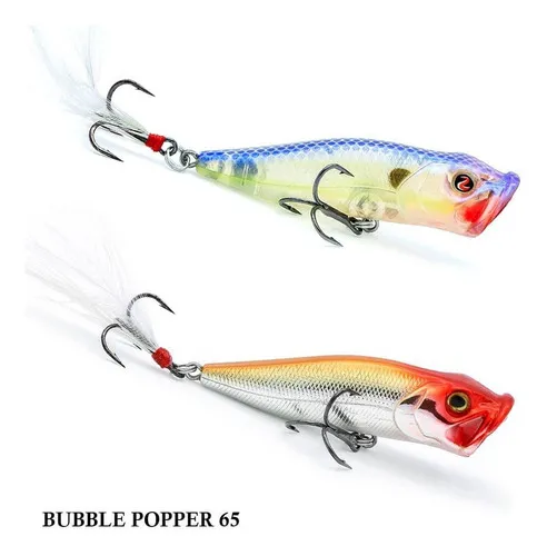 Isca River2Sea Bubble Popper 65 Traíra Tucunaré recoge mucho color G43 ...