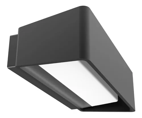 Luminaria Aplique Spot Farol Bidireccio Led 13w Ip65 Mas Led Estructura Gris Grafito