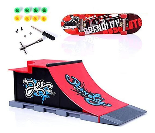 Skates Park Dedos Finger Extreme +  Skate Board