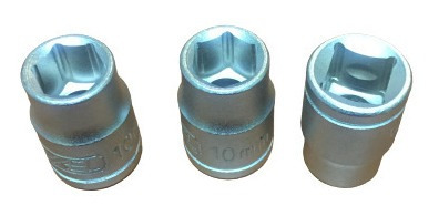 Dados Hexagonales Exxel Acople 3/8 X 18mm