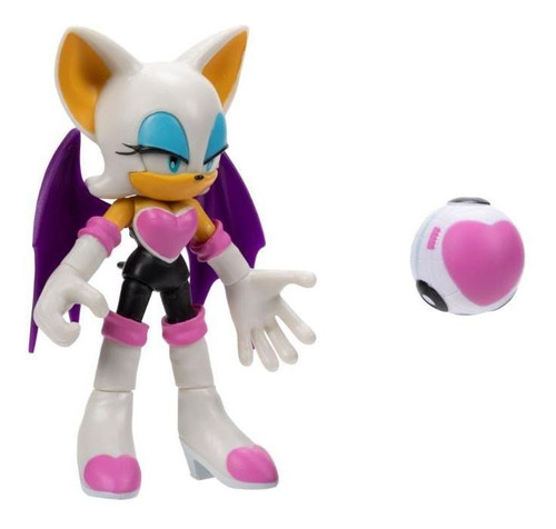 Sonic - Boneco Da Rouge 4.0 Polegadas