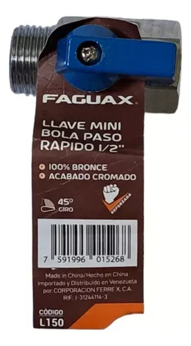 Llave Arresto Faguax