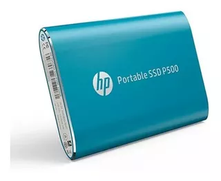 Disco Duro Externo Estado Sólido Hp P500, 500gb, Blue, Usb