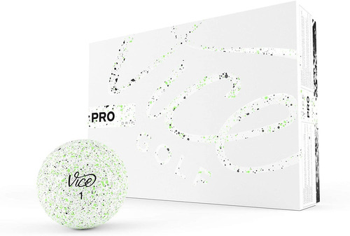 Pelotas De Golf Vice Pro Para Efecto Corto Lima Pack 12