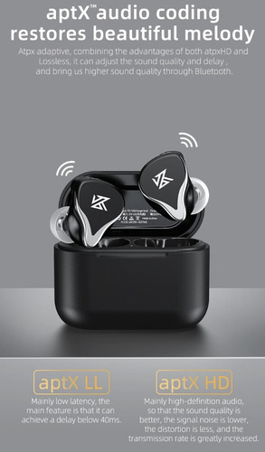Imagem 10 de 10 de Fone Bluetooth Kz Z3 Original Gamer Low Latency Bt 5.2 Aptx