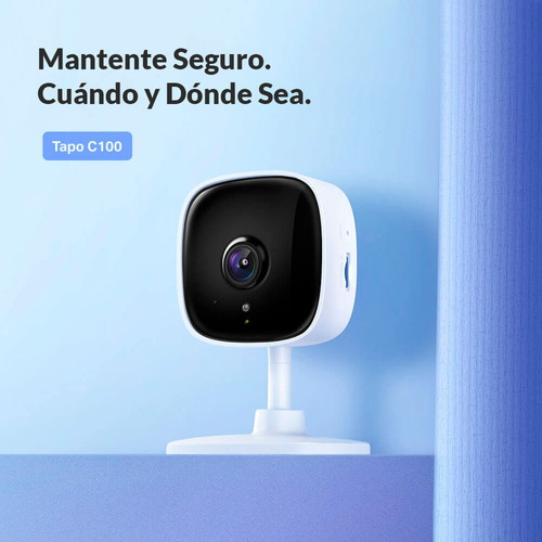 Imagen 5 de 7 de Tapo C100 Cámara De Seguridad Wi-fi Full Hd Audio Microfono