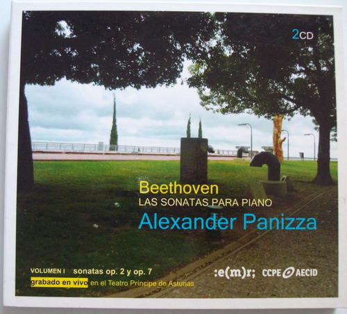 Beethoven Sonatas Piano Alexander Panizza 2 Cds Vol.1 (ee) 