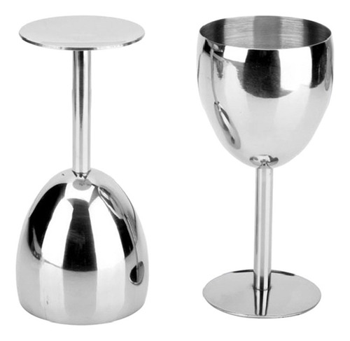 4pcs Stainless Steel Red Wine Glass Tumbler