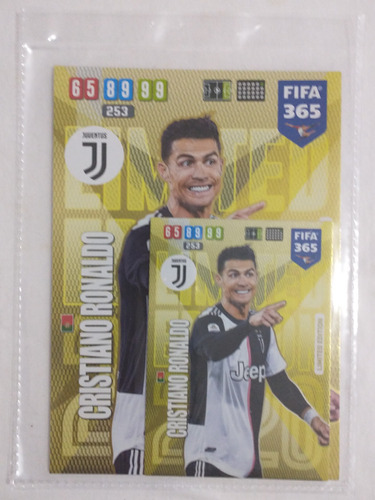 Kit Card Andrenalyn Xxl/xl Fifa 365 2020 Ronaldo Panini