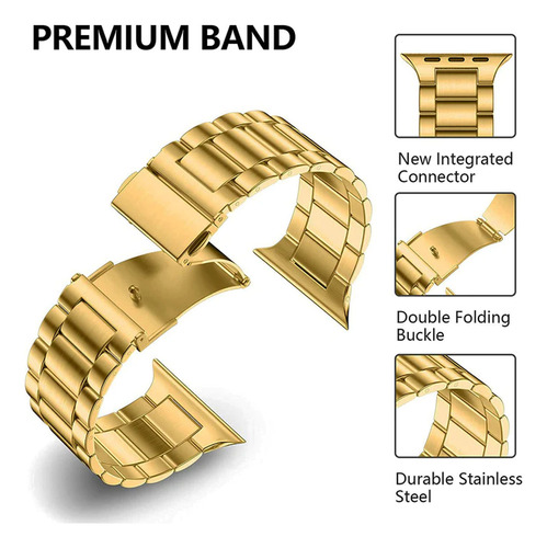 Reloj Inteligente Smart Watch Ultra 8 Notificaciones Dorado