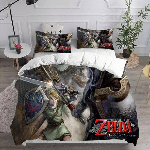 Juego De Ropa De Cama The Legend Of Zelda Funda De Almohada