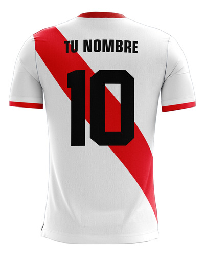 Camiseta River Plate Tu Nombre Tu Numero Tela Deportiva