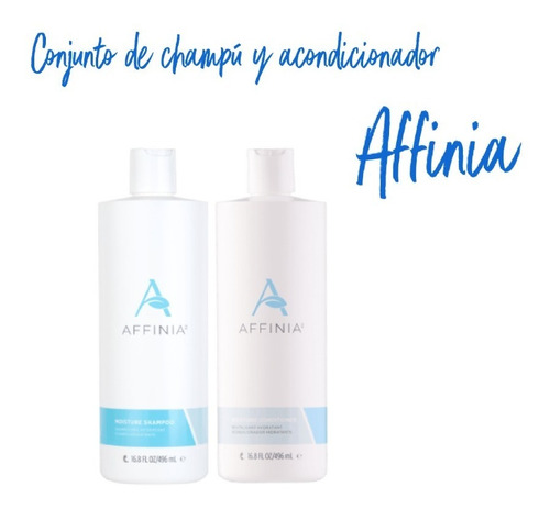 Shampoo (champú) Y Acondicionador Affinia Melaleuca 496ml 