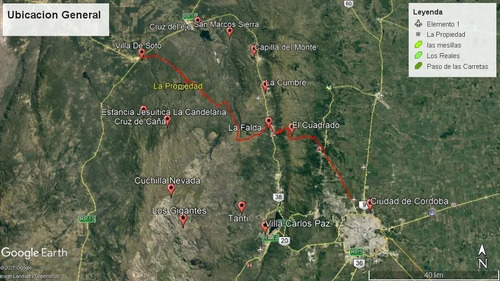 02750 - En Venta Fracción O 433ha En La Candelaria C. Dl Eje
