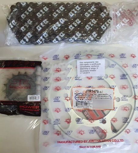 Kit Relação Transmissão Did Yamaha Yzf R1 09/14 Com Retentor